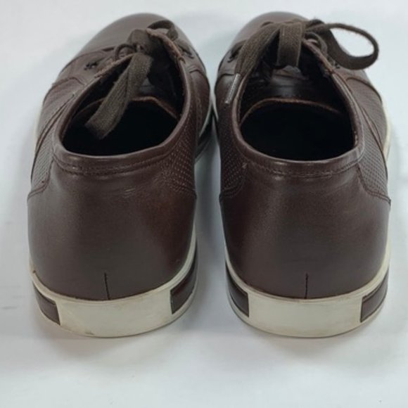 Kenneth Cole "Right On Cue" brown sneakers, Sz 8.5 - Picture 9 of 11